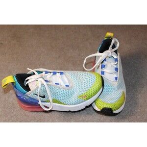 Nike Air Max 270 Baby Toddler Black White Sneakers Size 11C